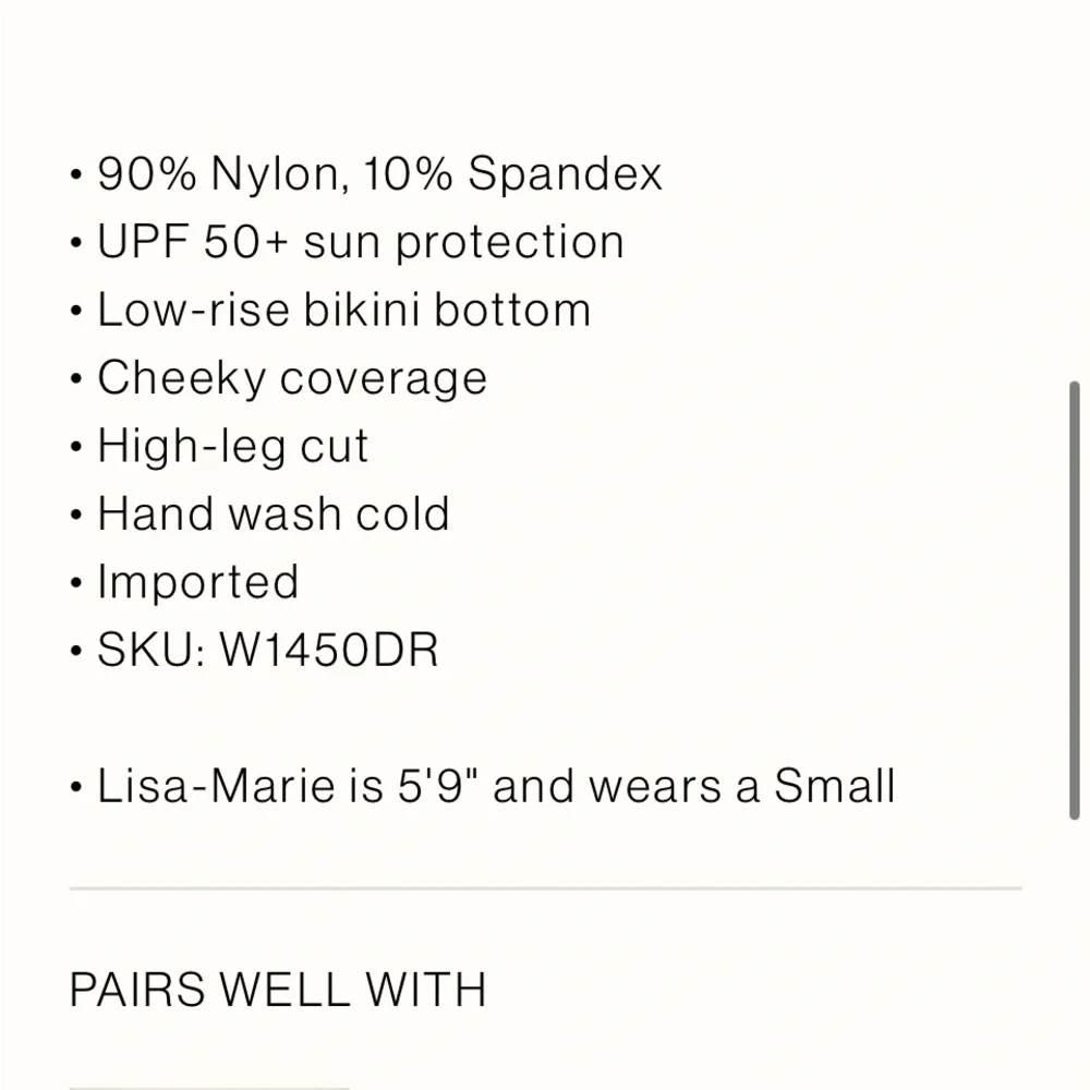 NWT Eberjey Dree smooth bikini bottoms - Picture 12 of 12